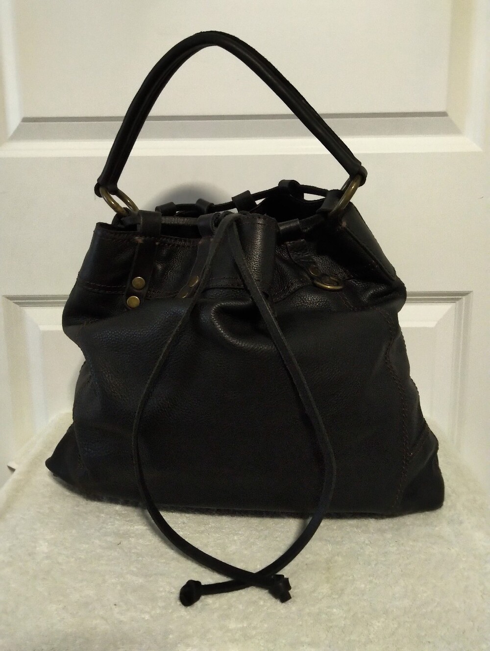 Lucky Brand Black Leather Bag